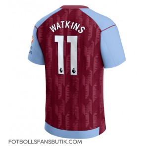 Aston Villa Ollie Watkins #11 Replika Hemmatröja 2023-24 Kortärmad